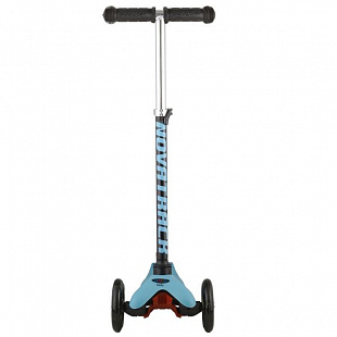 Самокат-кикборд Novatrack Disco-kids Black/Blue 120H.DISCOKIDS.BBL7