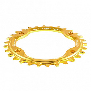 Звезда передняя A2Z NW chainring, 30T, gold, NW-30T-96-6