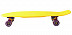 Penny board (пенни борд) Y-Scoo Big Fishskateboard 27 402-Y Yellow-Dark Purple