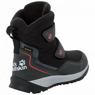 Ботинки детские Jack Wolfskin Polar Bear Texapore High Vc K black / red