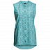 Рубашка женская Jack Wolfskin Sonora Maori Sleeveless W aqua all over
