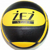 Мяч баскетбольный Zez Sport PU2580 Black/Yellow 7р.
