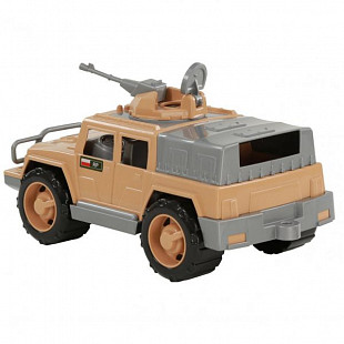 Автомобиль-джип Полесье Военный Защитник-сафари №1 с 1-м пулемётом (PL) 63571