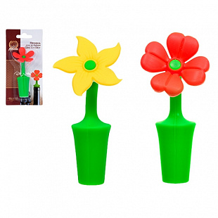 Пробка для бутылки Marmiton Цветочек 9х4,5 см 17210