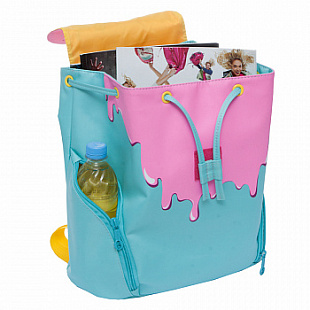 Городской рюкзак GRIZZLY RD-749-1 /2 light blue/pink