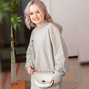Сумка женская Ors Oro OMS-0179 silver