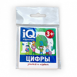 Игра детская настольная Dream Makers IQ карточки Цифры 1909H