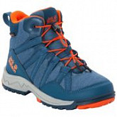 Ботинки детские Jack Wolfskin Thunderbolt Texapore Mid K blue / orange