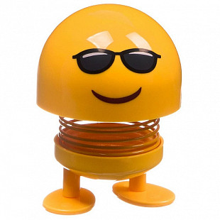 Игрушка Bondibon Чудики Танцующий на пружинке Эмодзи-крутой ВВ4137