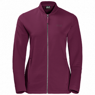 Джемпер женский Jack Wolfskin Modesto Jacket Women wild berry