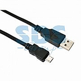 Кабель Rexant micro USB male штекер - USB-A male штекер, 1,8 м, black 18-1164-2
