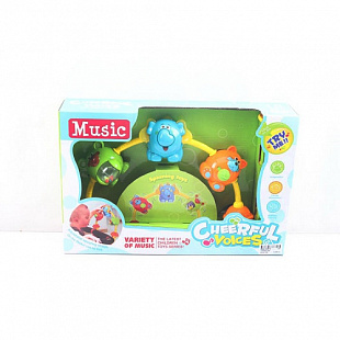 Игрушка музыкальная Qunxing Toys Дуга Веселое путешествие JLD333-24A