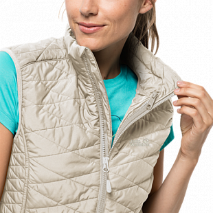 Жилет женский Jack Wolfskin Glen Vest W white sand