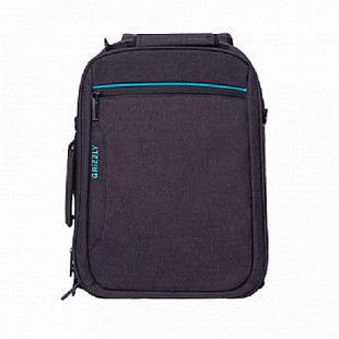 Городской рюкзак GRIZZLY RU-805-1 /1 black/turquoise