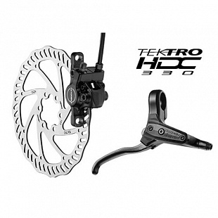 Тормоз Tektro HD-M330 передний дисковый black 6-330