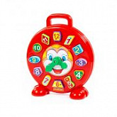 Развивающая игрушка Полесье часы-клоун 62741