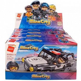 Конструктор "Полицейская погоня" Qman в ассорт.