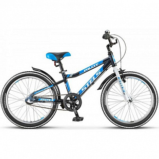 Велосипед Stels Pilot-220 Gent 20" black/blue/white