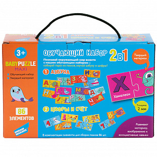 Настольная игра Dream Makers Познаём мир 2 в 1 RI2101C