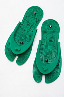 Тапочки массажные складные с магнитами Bradex KZ 0449 Green