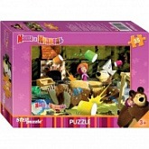 Пазлы Step Puzzle 35 "Маша и Медведь" 91120