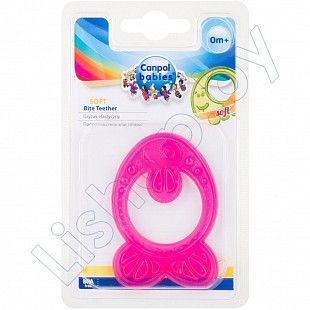 Прорезыватель Canpol babies Эластичный Рыбка (13/109) pink