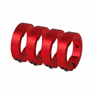 Замок ручек руля HQBC Brush red Q010267