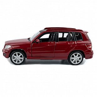Коллекционная машина Bburago 1:32 Mercedes-Benz GLK-Class (18-43016) red
