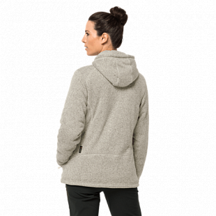 Джемпер женский Jack Wolfskin Lakeland Jacket Women white sand