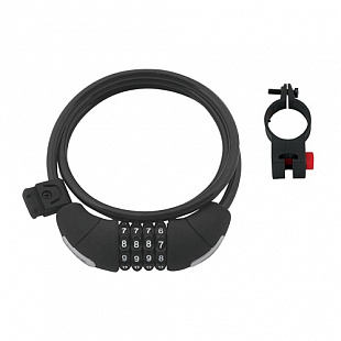 Замок Force Lux с креплением 49115 black