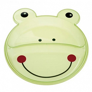 Тарелка Canpol babies Пластиковая 6м+ 74/005 Green