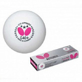 Мячи для настольного тенниса Butterfly G40+ 3 зв.