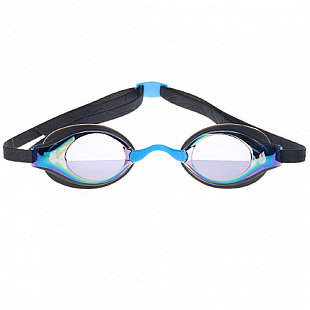 Очки для плавания Mad Wave Record Breaker Rainbow black/blue
