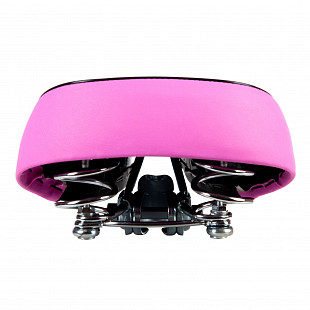 Велоседло Novatrack Novara 18" КЛ106849 black/pink
