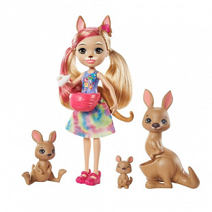 Кукла Enchantimals Камилла Кенгуру GTM31