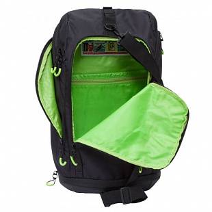 Рюкзак GRIZZLY RQ-906-1 black/lime
