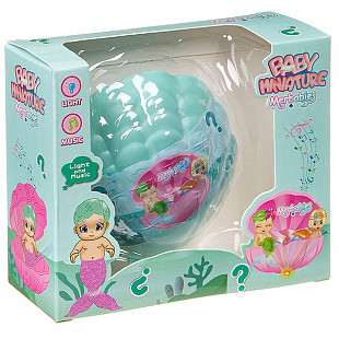 Кукла беби-сюрприз русалочка в ракушке с аксессуарами LM2672 3 вида