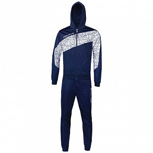 Спортивный костюм Givova Tuta Bolivia Con Cappuccio TS01 blue/white