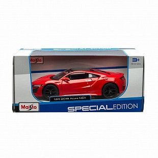 Масштабная модель автомобиля Maisto Акура NSX 2017 (31234) red