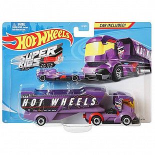Грузовик Hot Wheels Super Rigs Big Rig Heat (BDW51 FKW91)