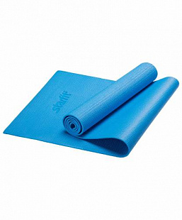 Гимнастический коврик для йоги, фитнеса Starfit FM-101 PVC blue (173x61x1,0)