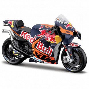Мотоцикл Maisto 1:18 Red Bull KTM Factory Racing 2023 (34393) #43 (Jack Miller)
