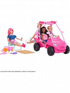 Игровой набор Barbie Mysteries Beach Detectives Ultimate Beach Buggy (JFV68)