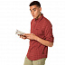 Рубашка мужская Jack Wolfskin Rays Flex Shirt M mexican pepper checks