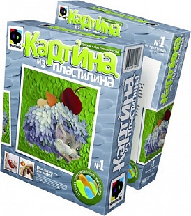 Творческий набор Fantazer 67763 Картина из пластилина «Утренняя прогулка» 447001