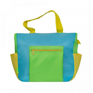 Женская сумка GRIZZLY MD-845-2 blue/lime