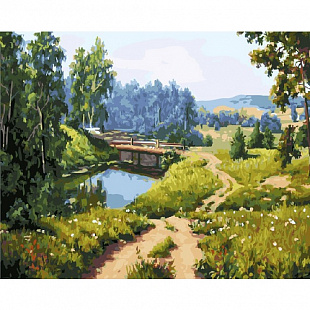 Картина по номерам Picasso Сельский пейзаж PC4050444