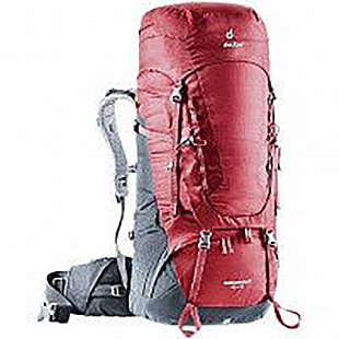 Рюкзак Deuter Aircontact 45+10 3320119-5425 cranberry/graphite (2020-21)