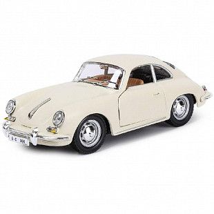 Машинка Bburago 1:24 Porsche 356B Coupe (18-22079) cream НОВОЕ ПОСТУПЛЕНИЕ