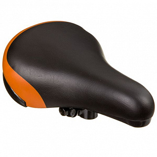Седло Novatrack детское black/orange КЛ98762